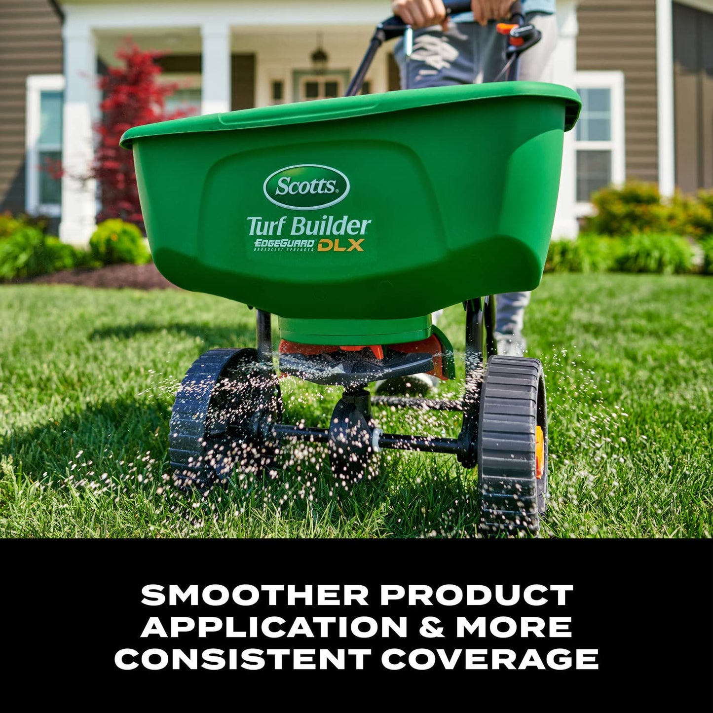 Scotts Turf Builder EdgeGuard DLX Broadcast Spreader