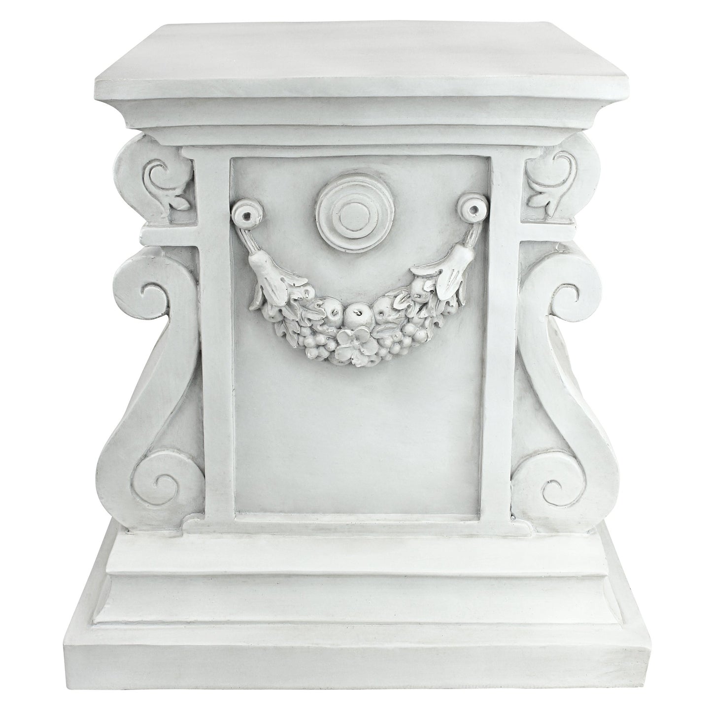 Design Toscano NG314100 Statuary Garden Base Riser, Large, Classic Plinth