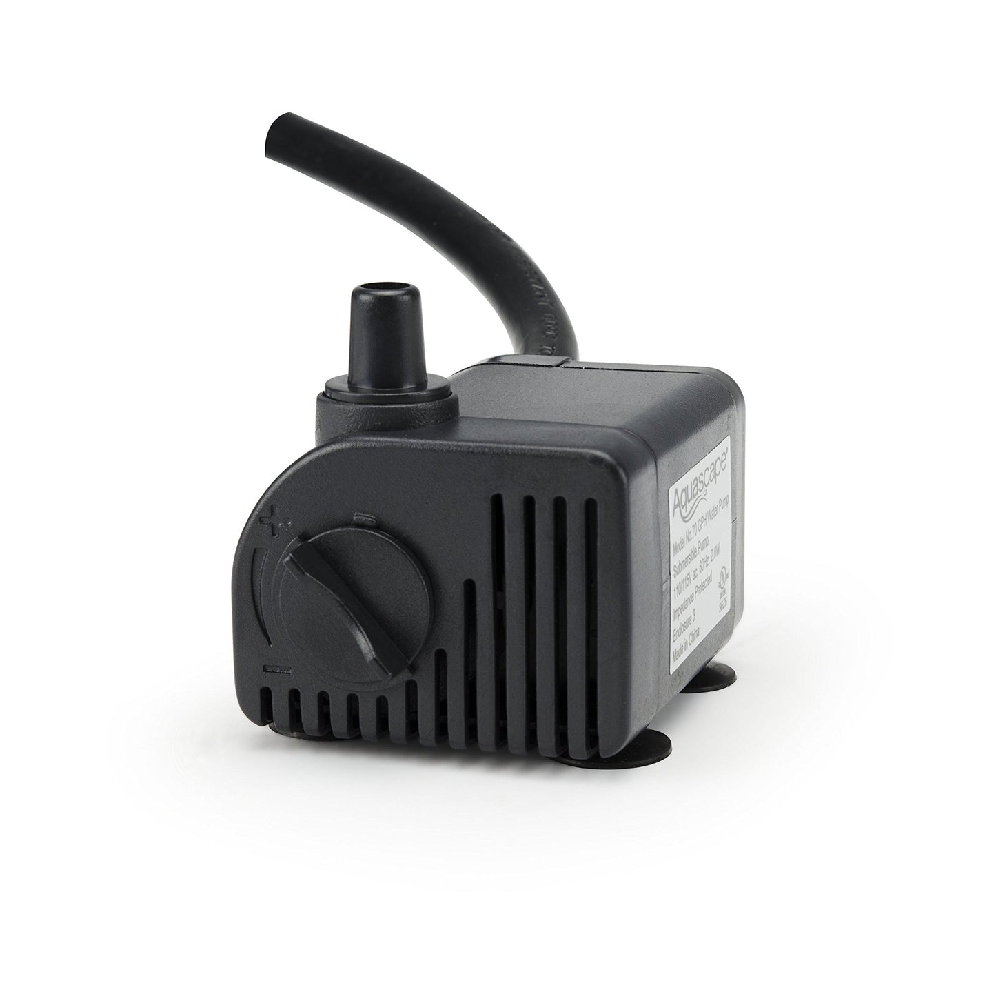 Aquascape Submersible 70 GPH Water Pump for Fountains, Waterfalls, Ponds, Aquariums, Filters, 91023