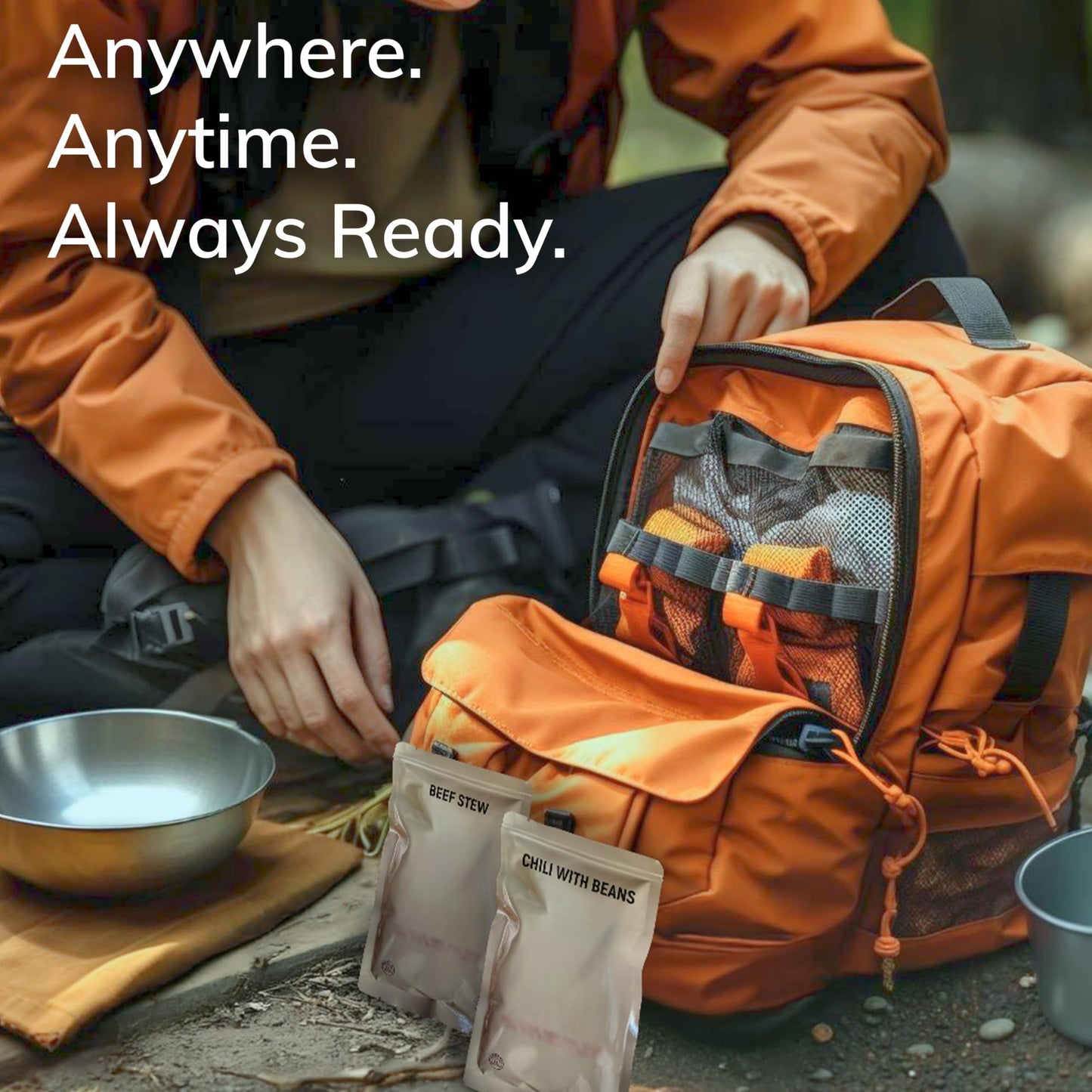 MRE Entree Variety Pack (18-Pack) – Beef & Chicken Main Courses Only (Not Full Meals) – Long Shelf Life – Fresh 2024+ Production - Direct from U.S. Contract