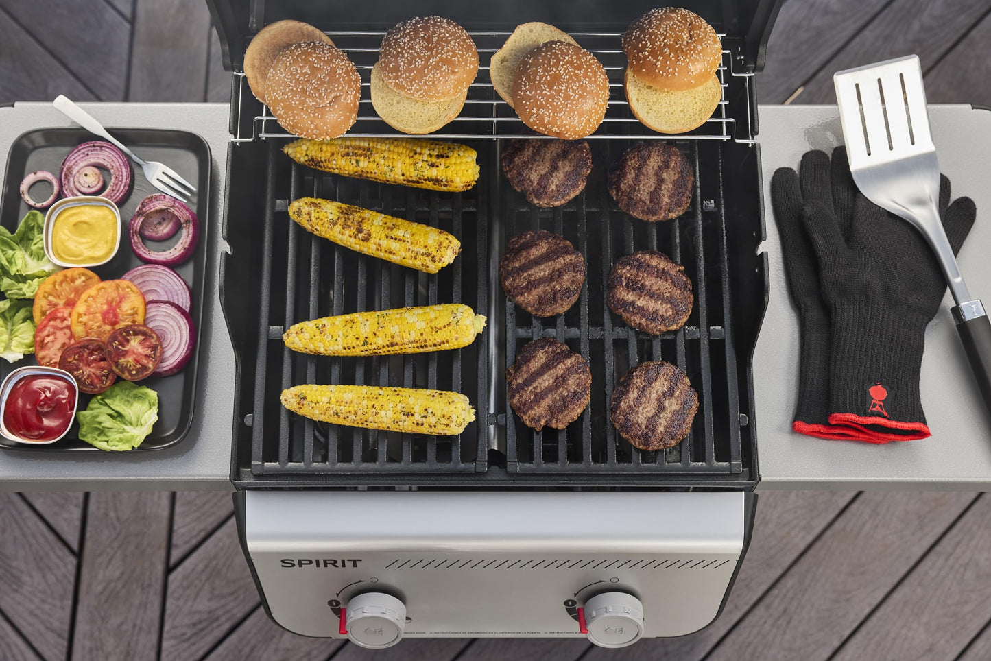 Weber Spirit E-310 Liquid Propane Gas Grill for Outdoor Cooking and BBQ, 3 Burners, Black – Porcelain-Enameled Cast-Iron Grates & Snap-Jet Ignition