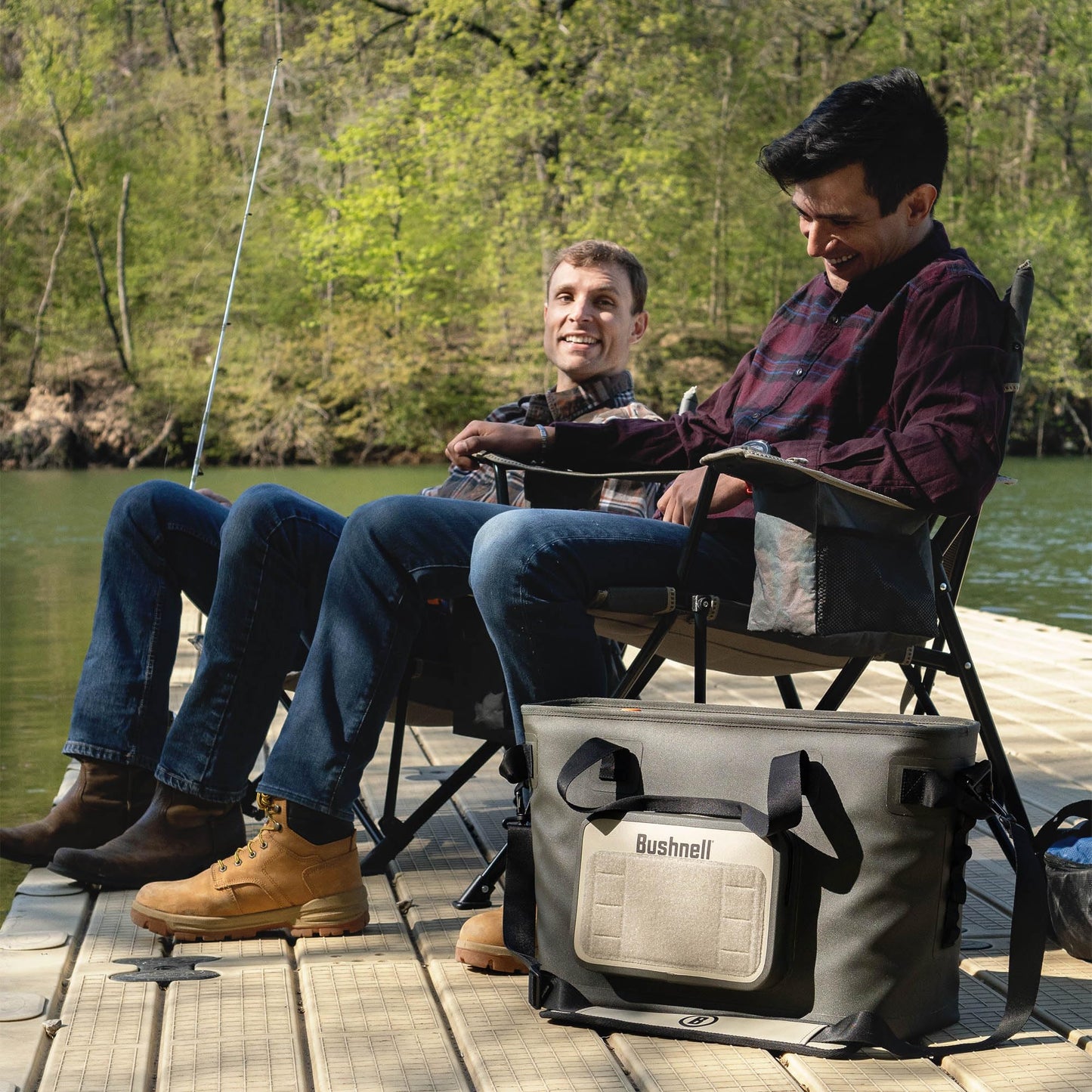Bushnell Soft Cooler | Insulated Portable Ice Chest The Best Bag Cooler for Beach, Drinks, Beverages, Travel, Camping, Picnic, Leak-Proof with Waterproof Zipper - 30 Can Capacity…