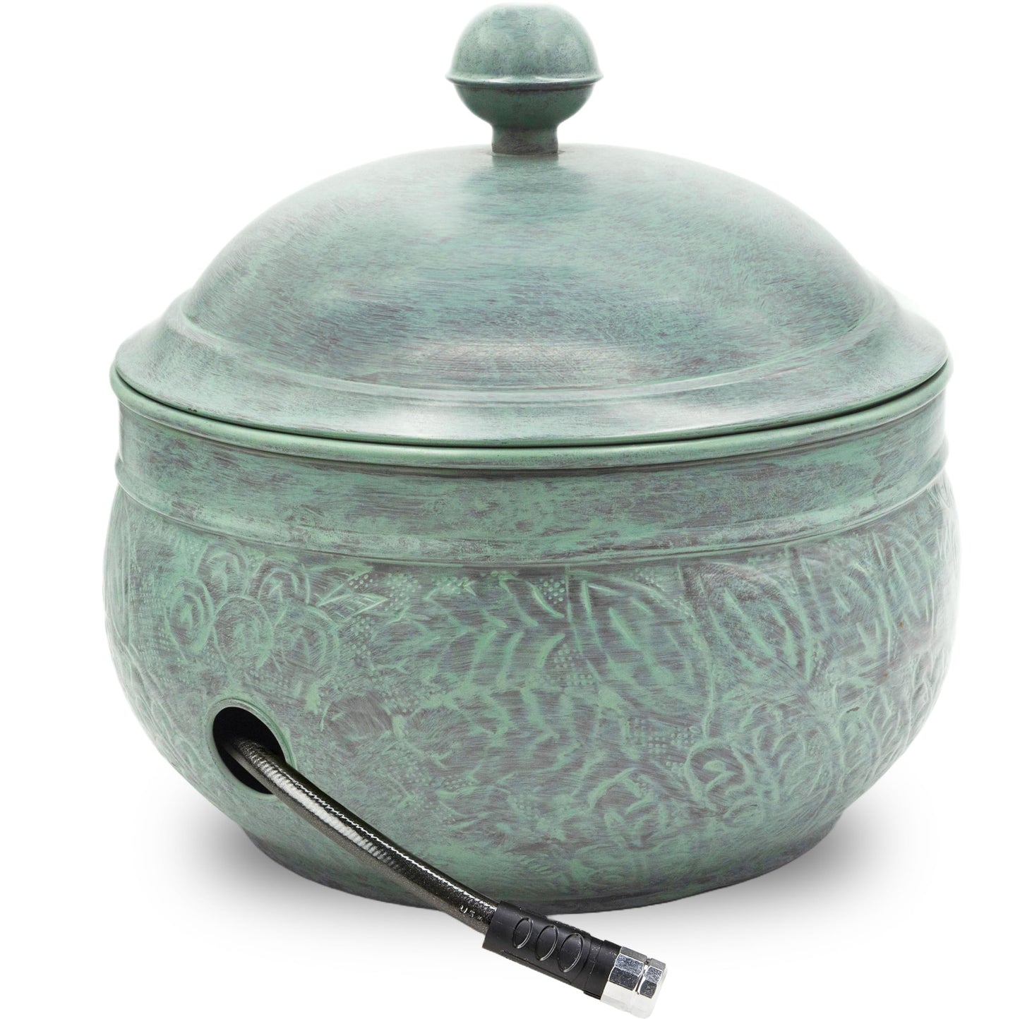 Key West Hose Pot with Lid - Blue Verde by Good Directions
