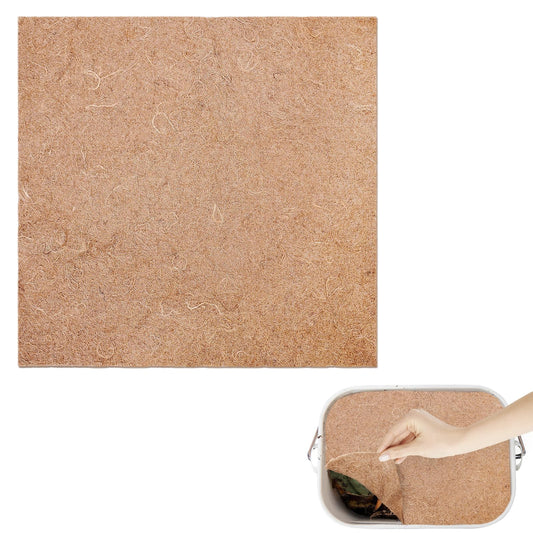 U0U 2 x 2Ft Worm Bin Worm Blanket, Jute Fibre for Composting, Dark, Moist, Outdoor (1 Pack)