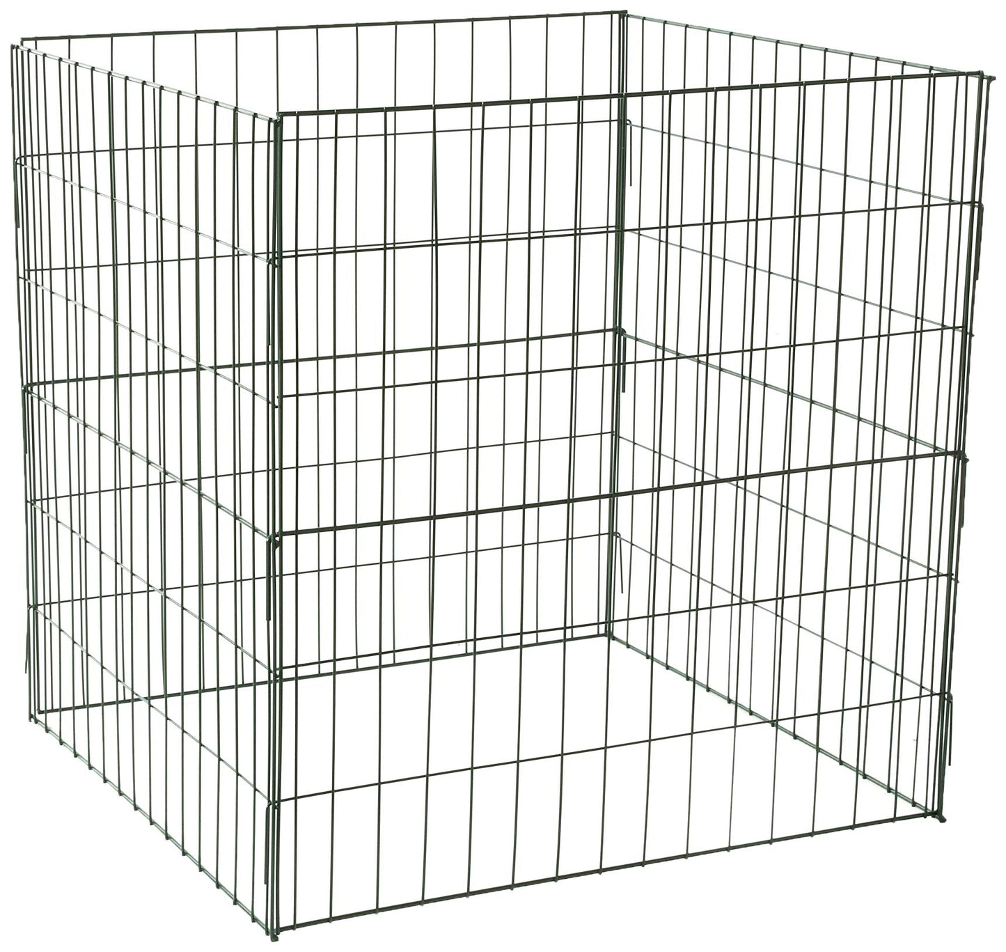 Bosmere K765 Wire Compost Bin – 30" x 30" x 30" Outdoor Composting Bin with Front Access Door, Easy-Assembly Garden Compost Container