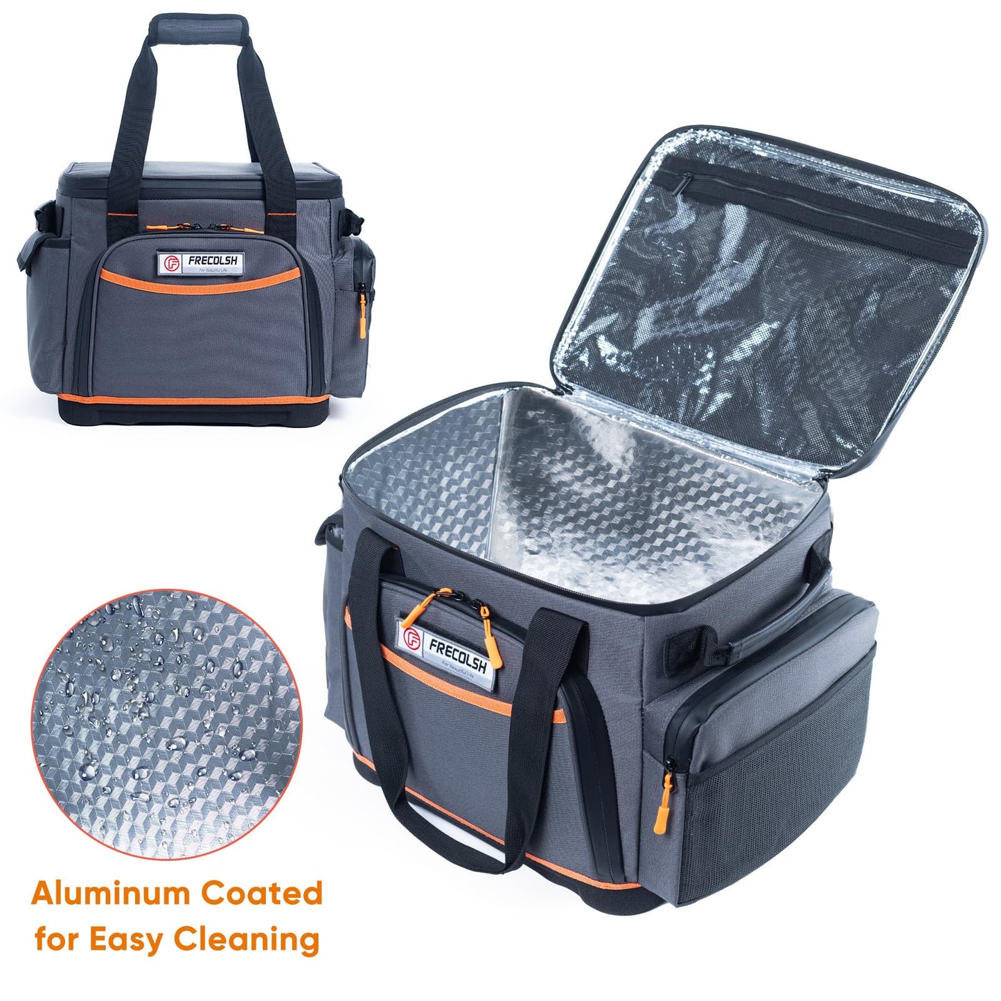 FRECOLSH Travel Carrying Case Compatible with Jackery Explorer 1000, Portable Power Station Storage Case with Water- proof Bottom and Pocket for Jackery Accessories Solar Generator Storage Bag Only