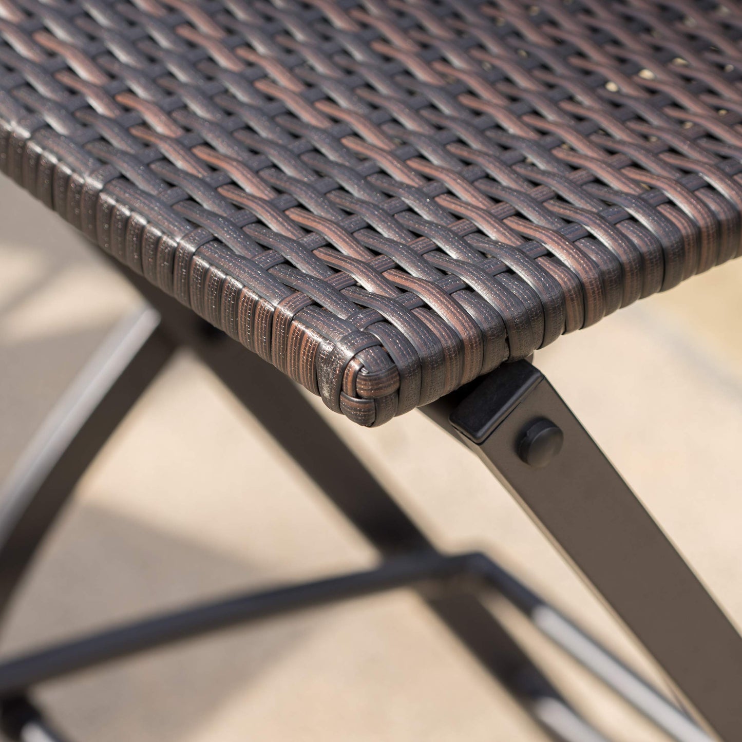 Christopher Knight Home Margarita Outdoor Wicker Bar Set, 3-Pcs Set, Multibrown