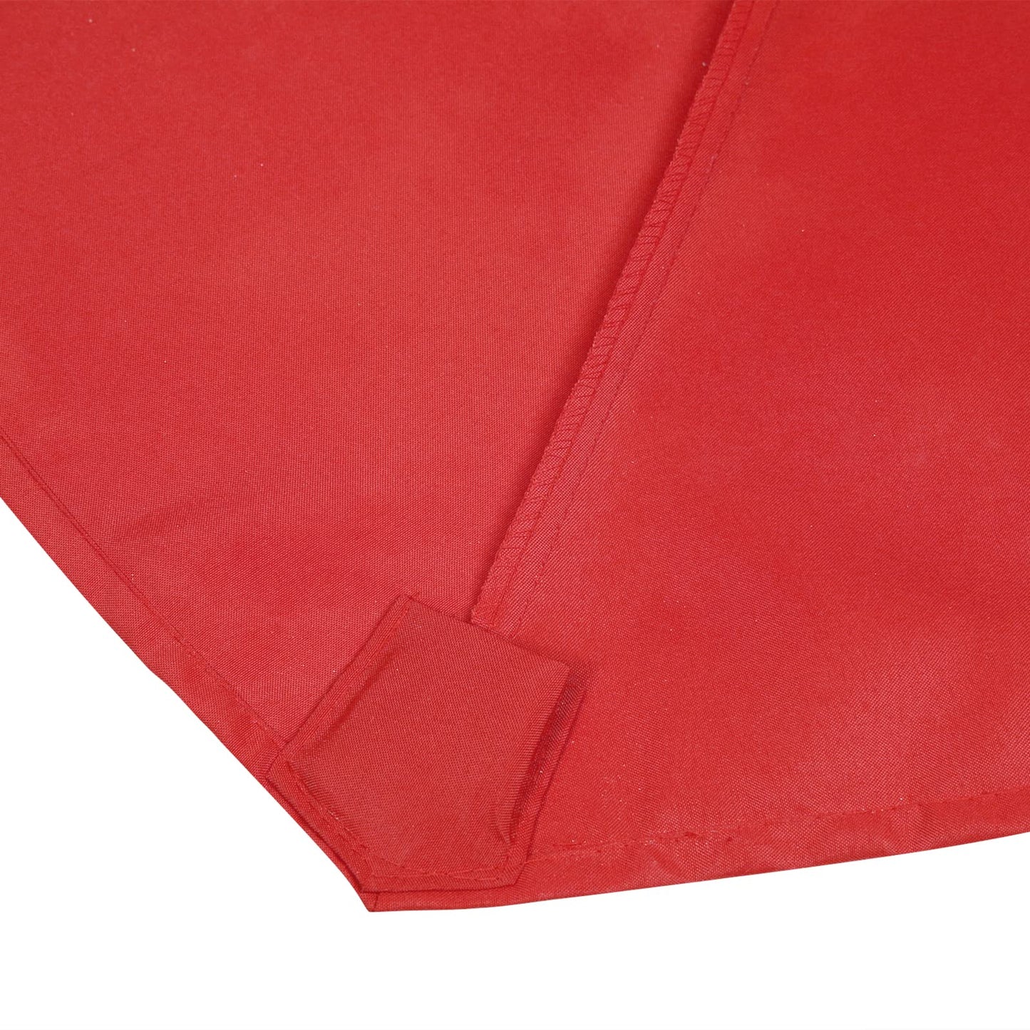 Sunnyglade 9ft Patio Umbrella Replacement Canopy Market Umbrella Top Canopy (Red)