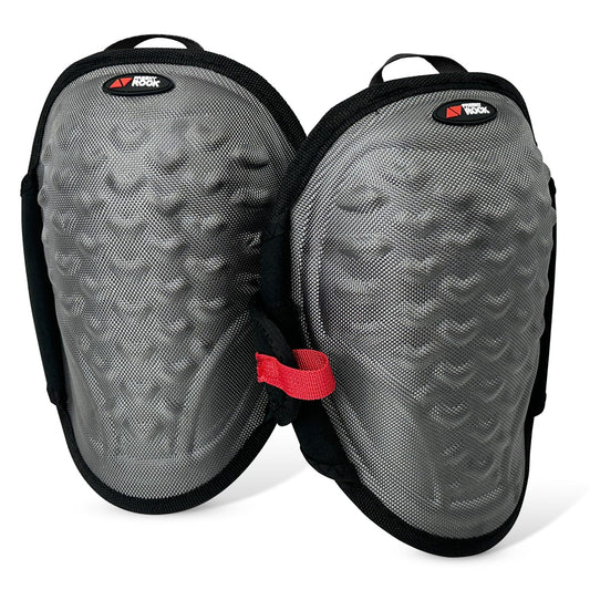 FREEKYROCK Work Knee Pads for Men Construction,Gel Roofing and Flooring Knee Pads for Women with Soft Foam Padding for All Day Comfort, Gardening Kneepads for Work with Anti-Slip 1680D Fabric Cap, Grey