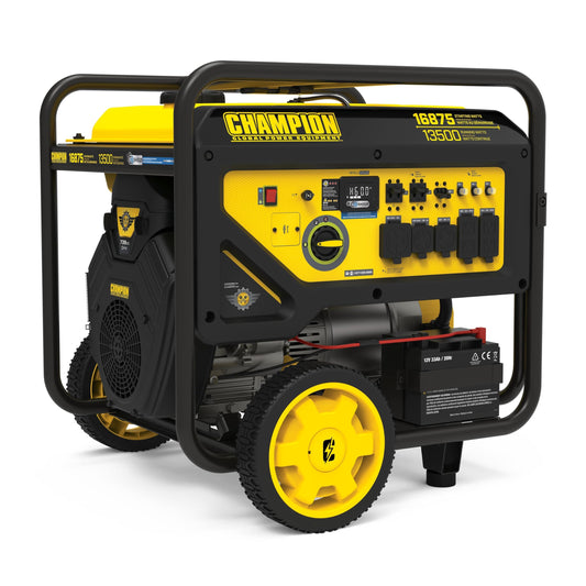 Champion Power Equipment 16,875-Watt Electric Start Home Backup Portable Generator with Free 3-Year Warranty