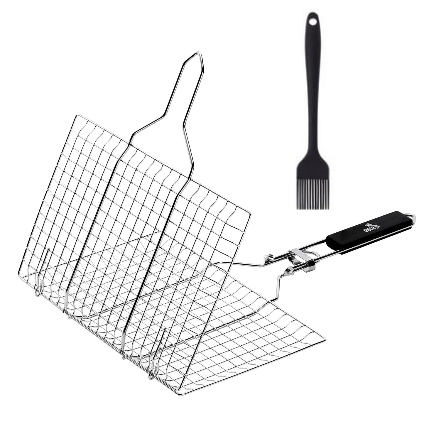 UNCO Stainless Steel Fish & Vegetable Grill Basket