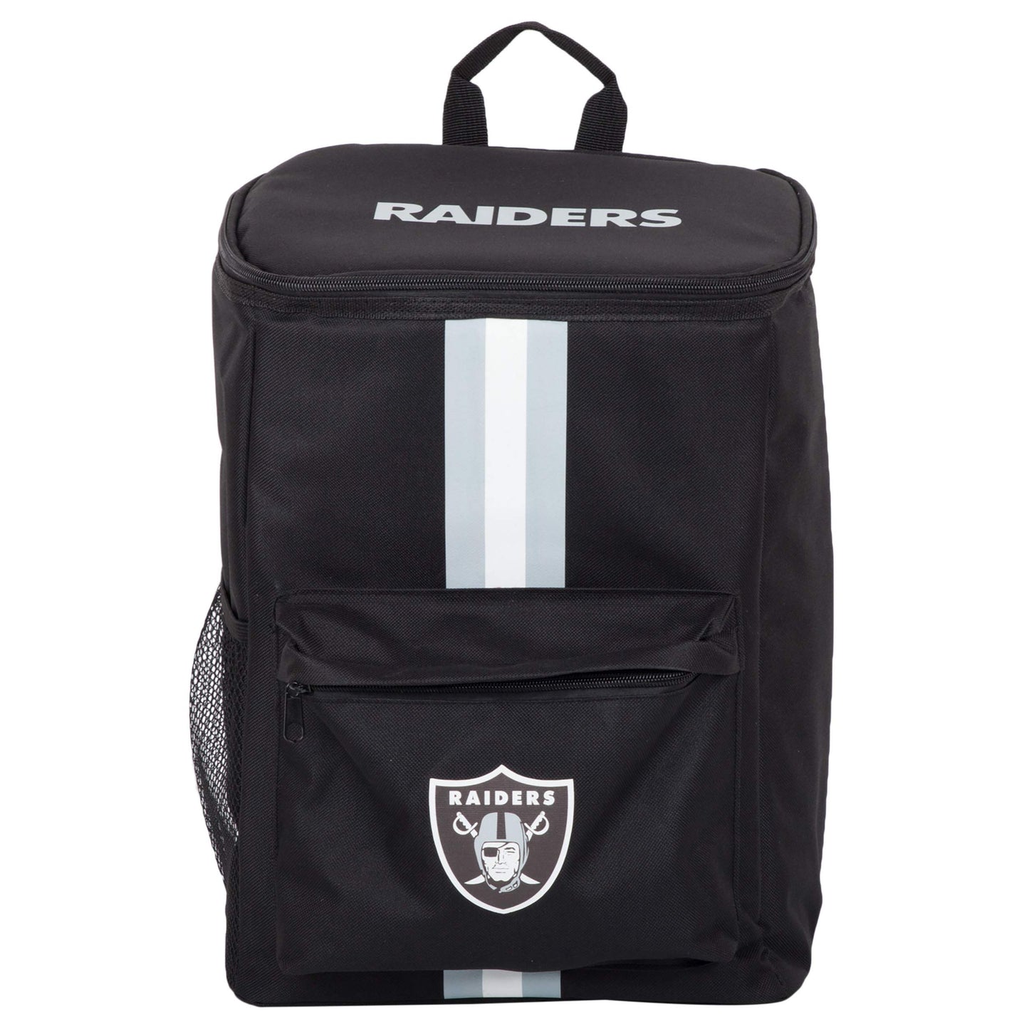FOCO Las Vegas Raiders NFL Cooler Backpack, 24L — Insulated Soft Sided Ice Chest, Holds 36 Cans, Officially Licensed