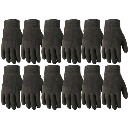 Wells Lamont Versatile Work Gloves Lightweight, Durable, Comfortable Jersey Basic, 12-Pair Bulk Pack, X-Large (506XLZ)
