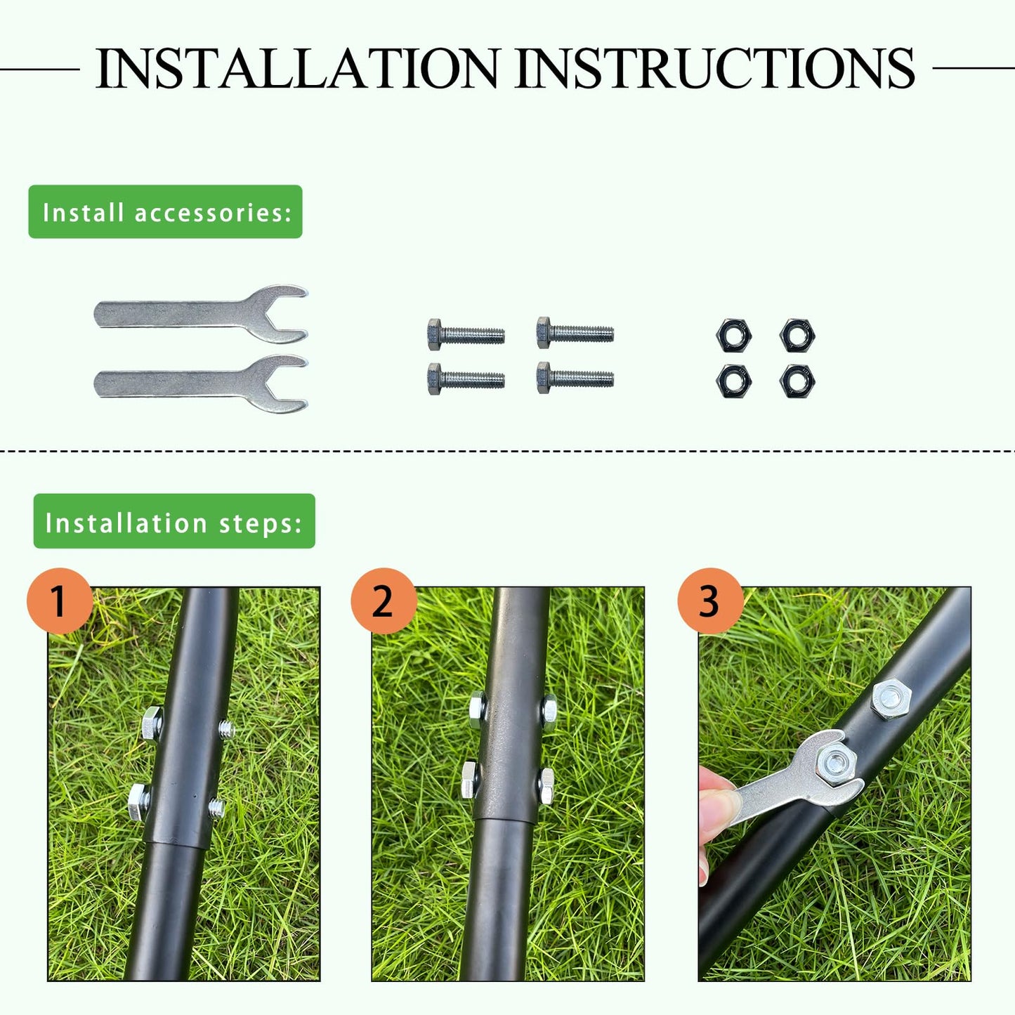 Saxhexx Bulb Planter Tool Long Handle Bulb Planting Tool with Serrated Base Proplugger Garden Hole Digger for Plants Flower Seedling Transplanter Bulb Planters for Iris, Daffodils,Tulip Planter