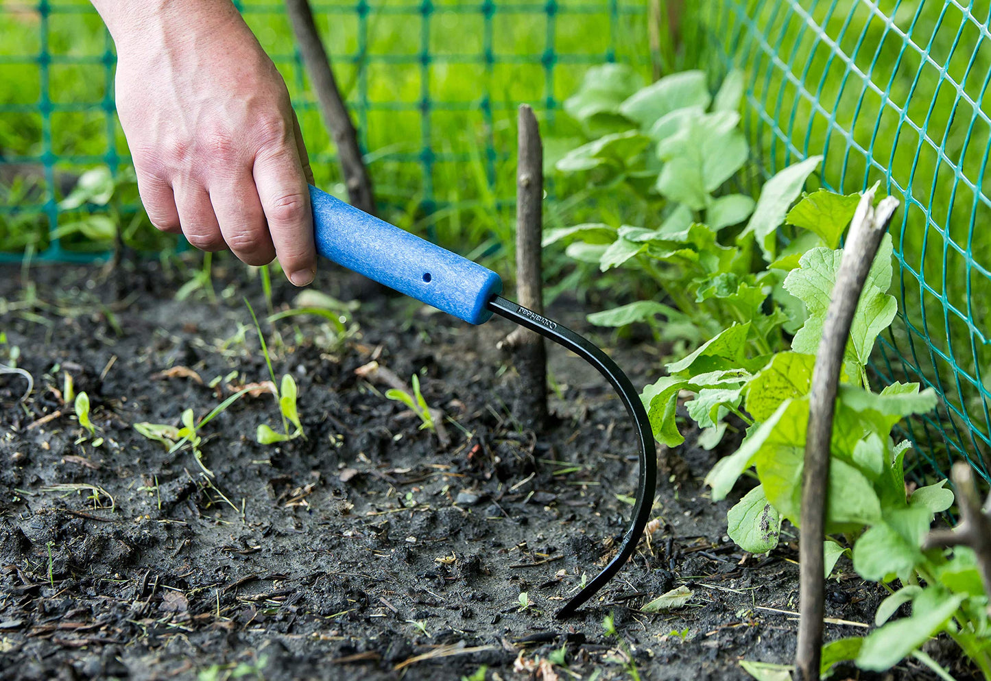 CobraHead® Original Weeder & Cultivator Garden Hand Tool - Forged Steel Blade - Recycled Plastic Handle - Ergonomically Designed for Digging, Edging & Planting - Gardeners Love Our Most Versatile Tool
