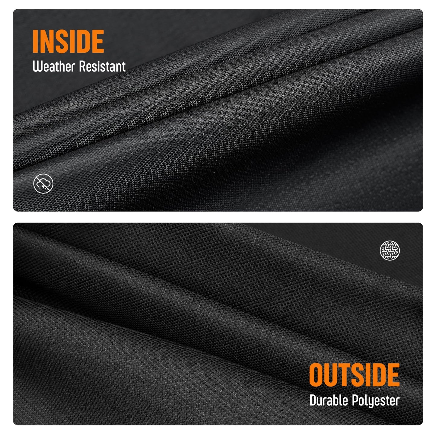 Stanbroil Grill Cover Fit Oklahoma Joe's Tahoma Auto-Feed Charcoal 900 Smoker, 600D Polyester Waterproof Outdoor Premium BBQ Grill Cover, Black