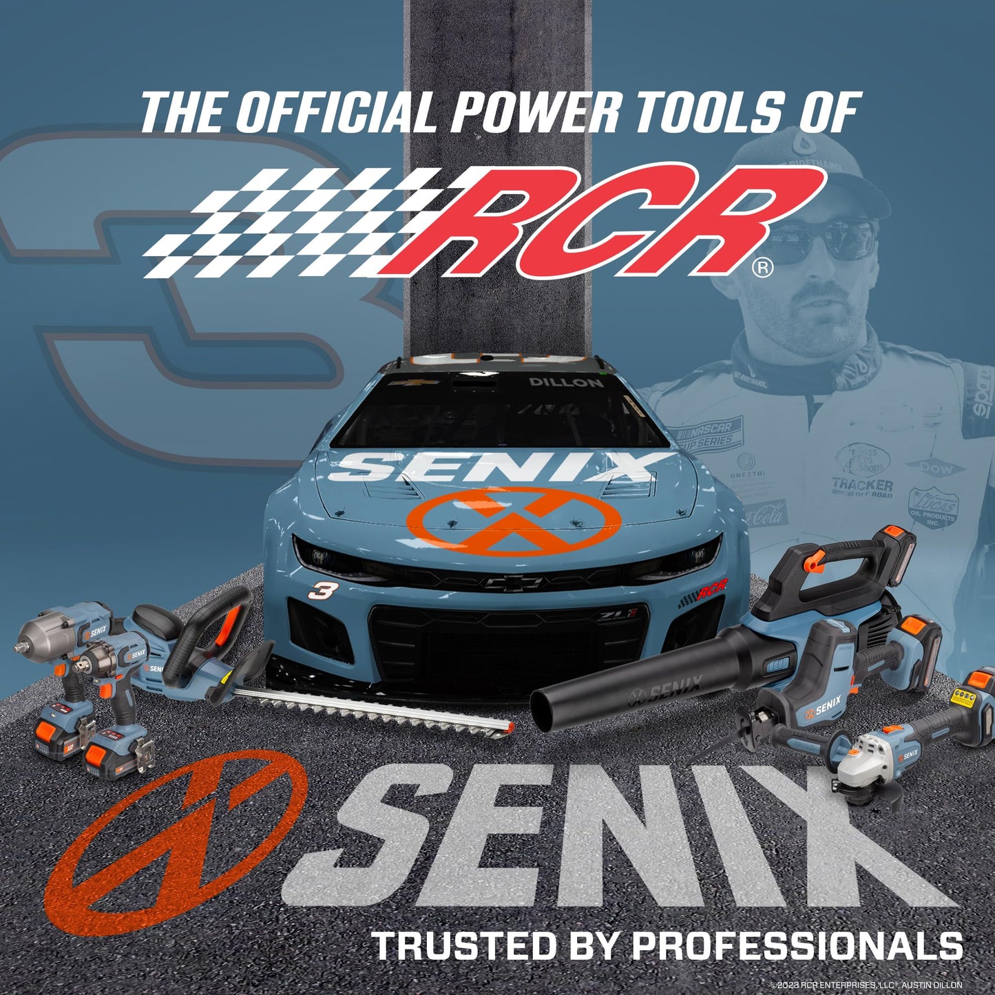 Senix X2 20 Volt Max* 2-in-1 Cordless Hedge Trimmer and Grass Shear with Interchangeable 4-Inch and 8-Inch Blades, Includes 2.0 Ah Battery and Charger (GSX2-M)