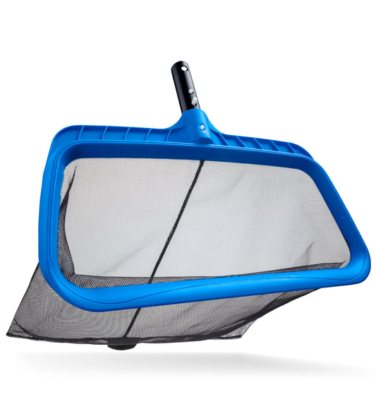 Pool Skimmer Net for Leaves - Leaf Rake for Pool Cleaning // Swimming Pool Leaf Net - Heavy Duty, Reinforced Frame, Large Capacity Pool Rake // The Ultimate Pool Rake for Inground & Above Ground Pools