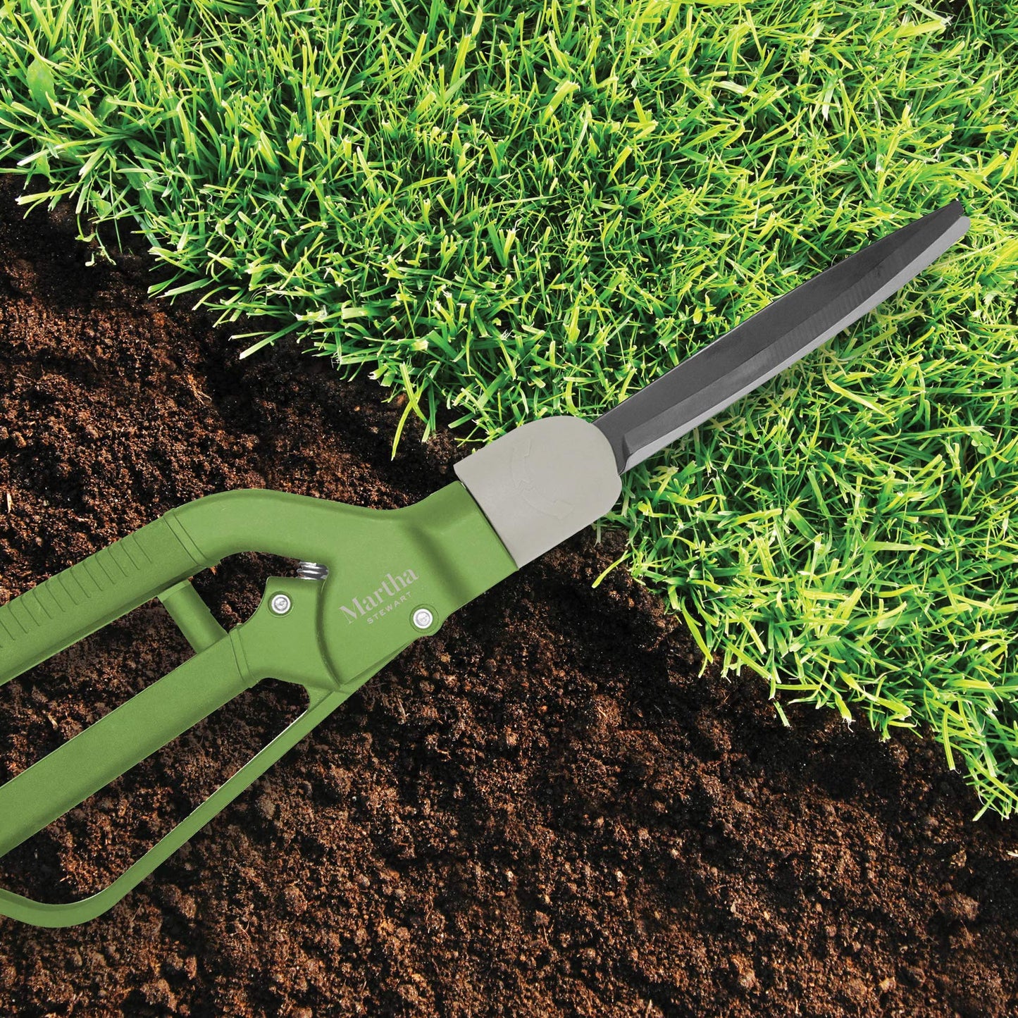 Martha Stewart MTS-RGS1 Rotatable Grass Lawn Shears with Adjustable Pivot Angular Head
