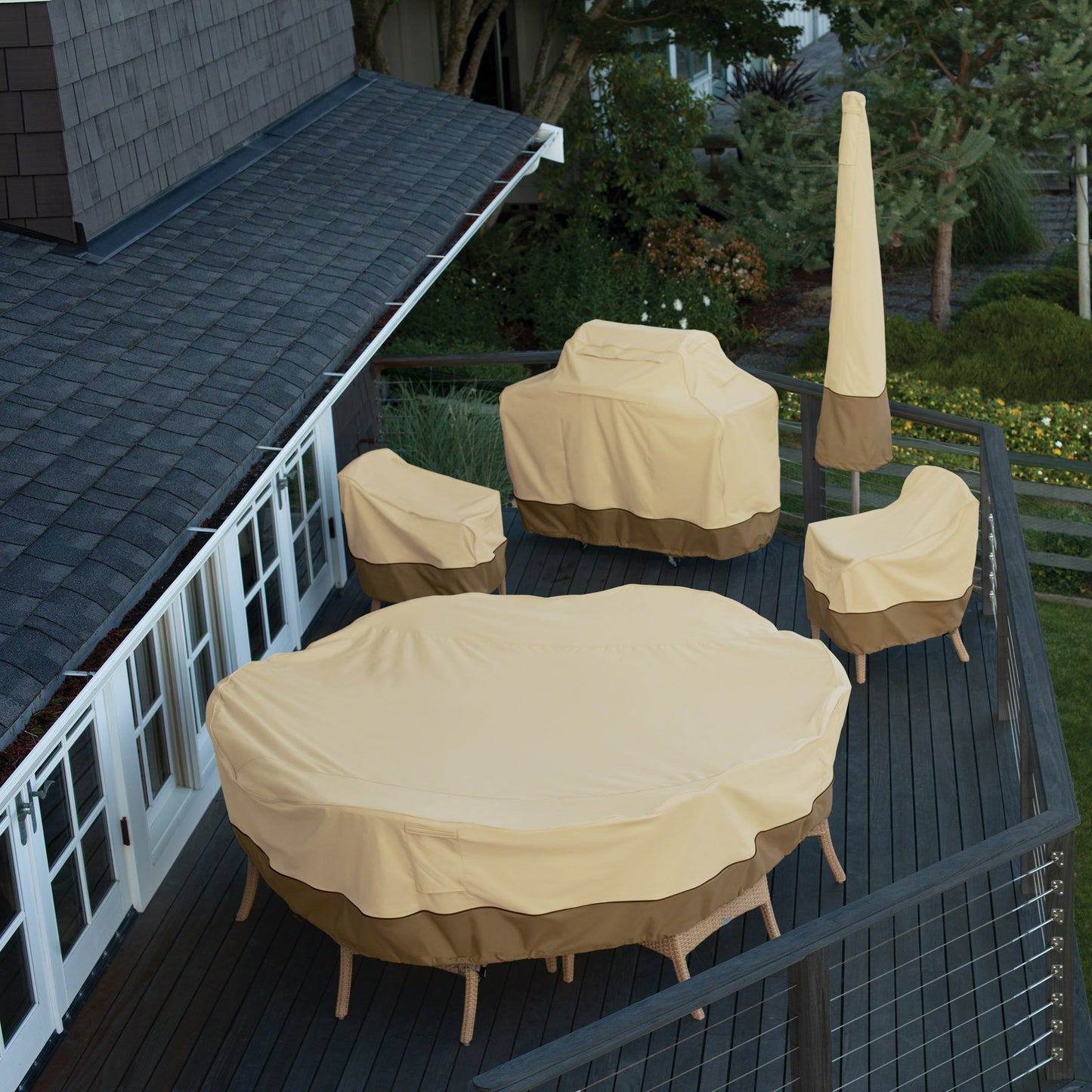 Classic Accessories Veranda Water-Resistant 22 Inch Chiminea Cover, Patio Furniture Covers