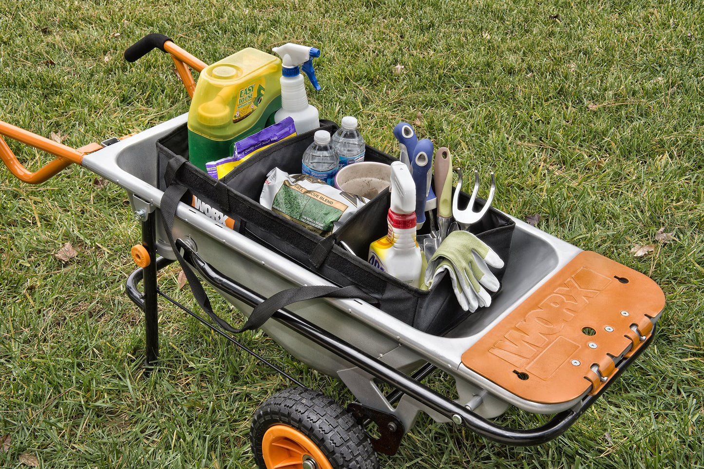 Worx WA0234 Aerocart Wheelbarrow Adjustable Tub Organizer